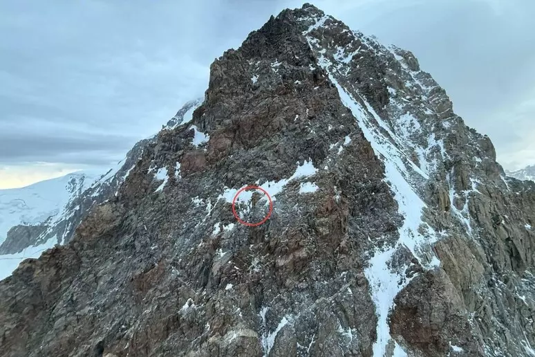 parapendio recupero Monte Bianco