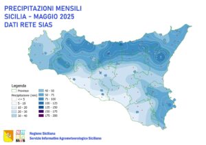 piogge sicilia maggio 2025