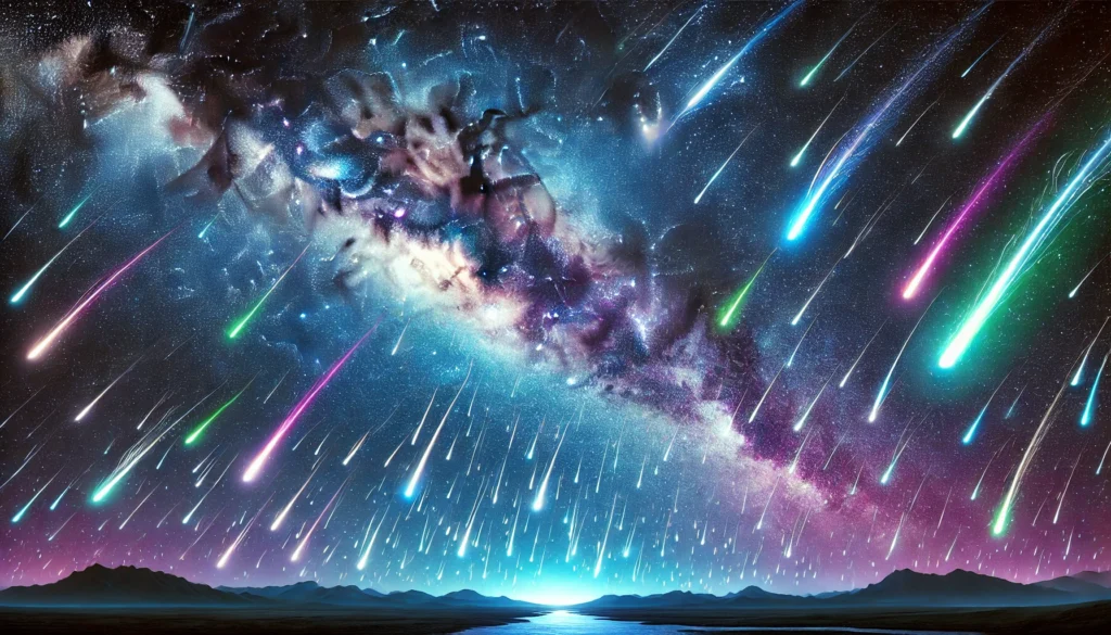 stelle cadenti via lattea