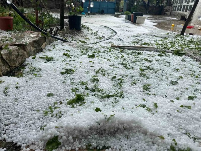 tempesta grandine turchia