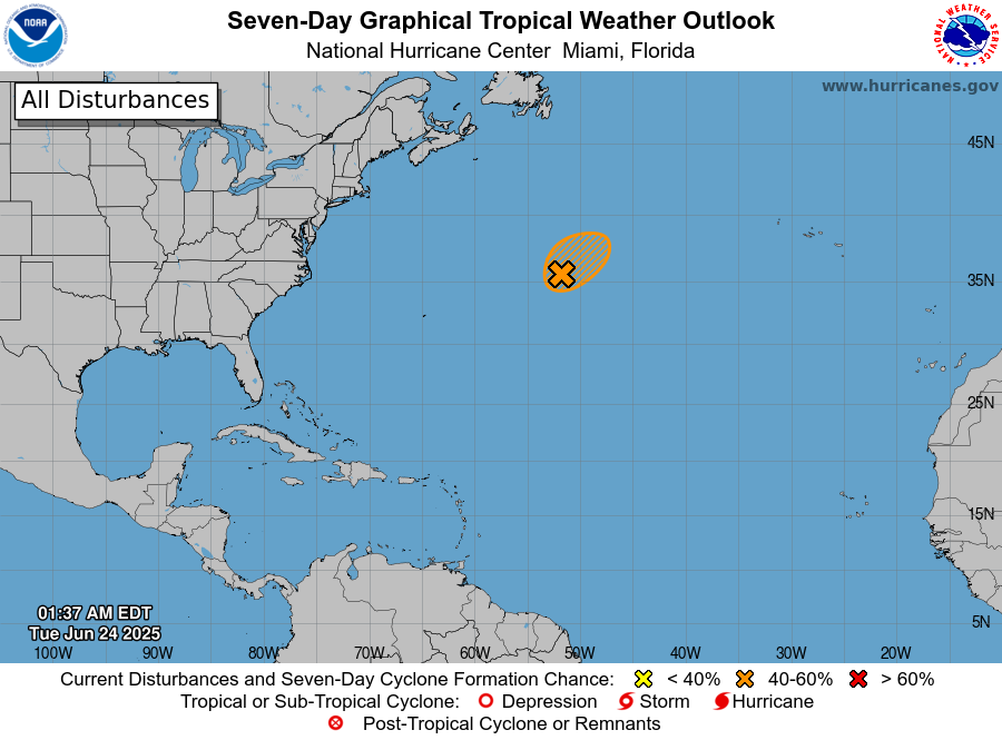 tempesta pioggia tropicale atlantico