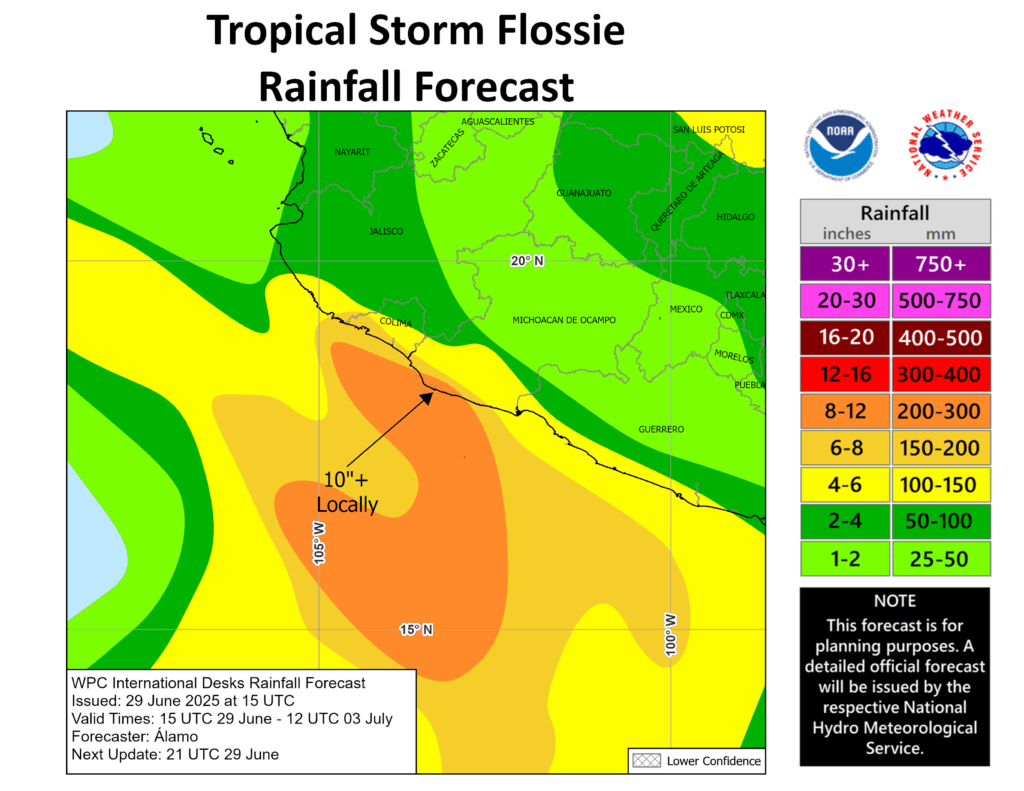 tempesta tropicale flossie