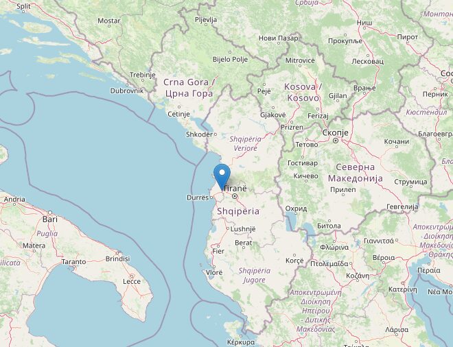terremoto albania durazzo tirana