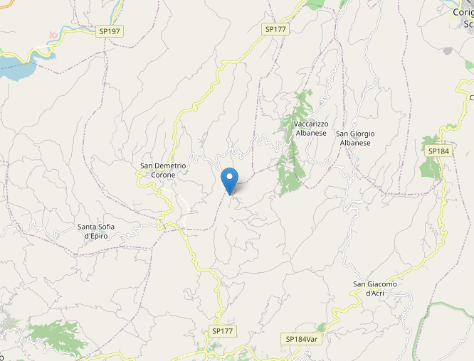 terremoto calabria cosentino san demetrio corone