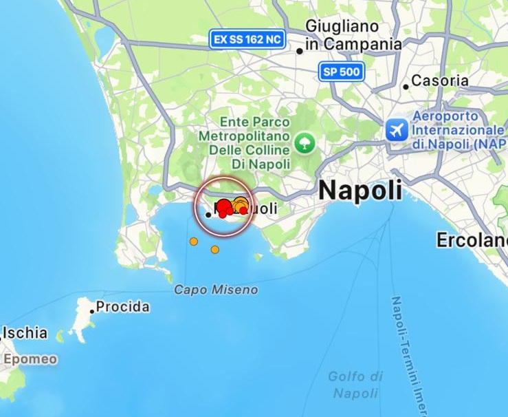 terremoto campi flegrei