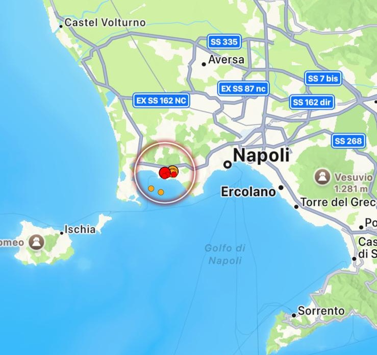 terremoto campi flegrei