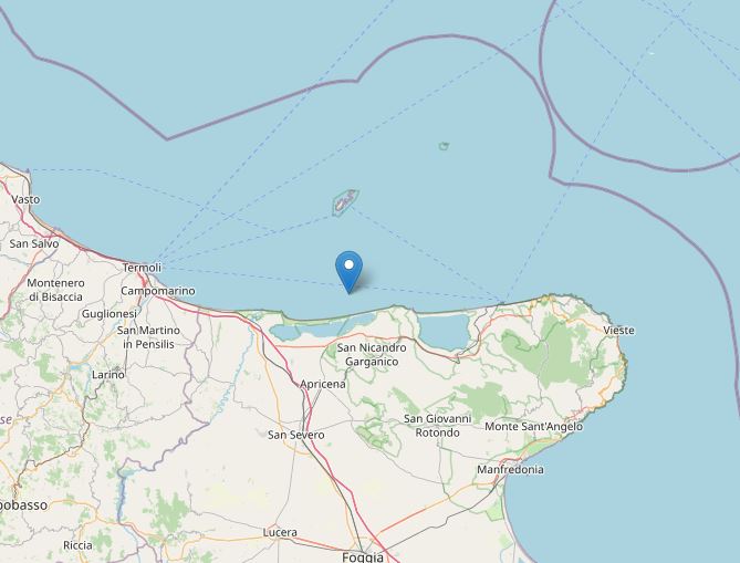 terremoto costa garganica