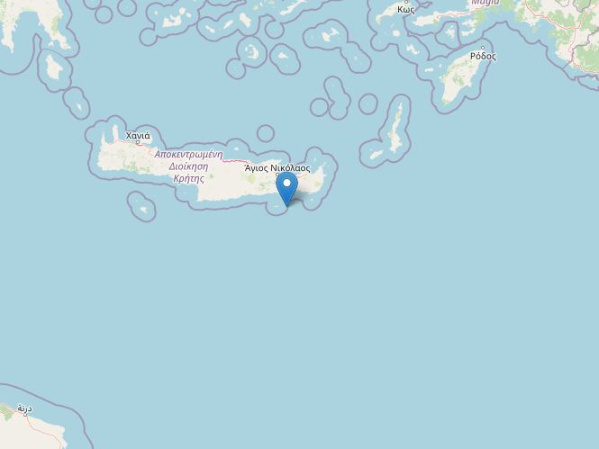 terremoto creta oggi