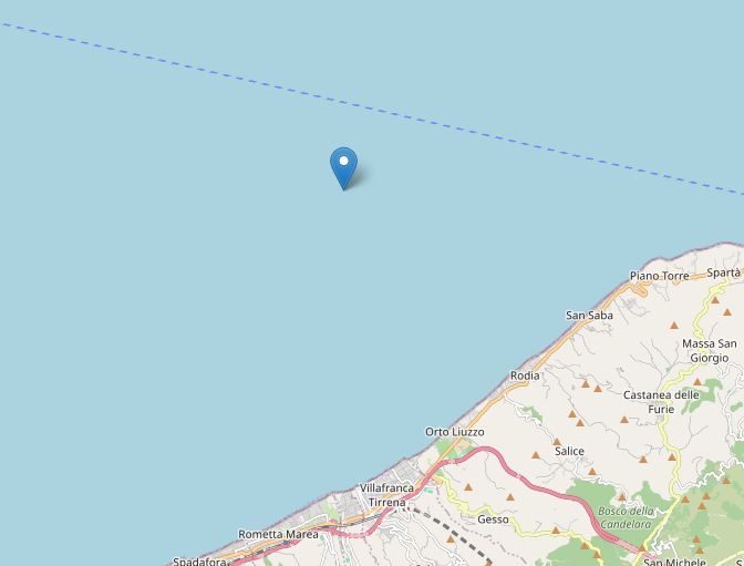 terremoto oggi messina sicilia reggio calabria