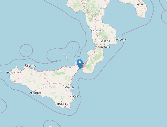 terremoto stretto di messina