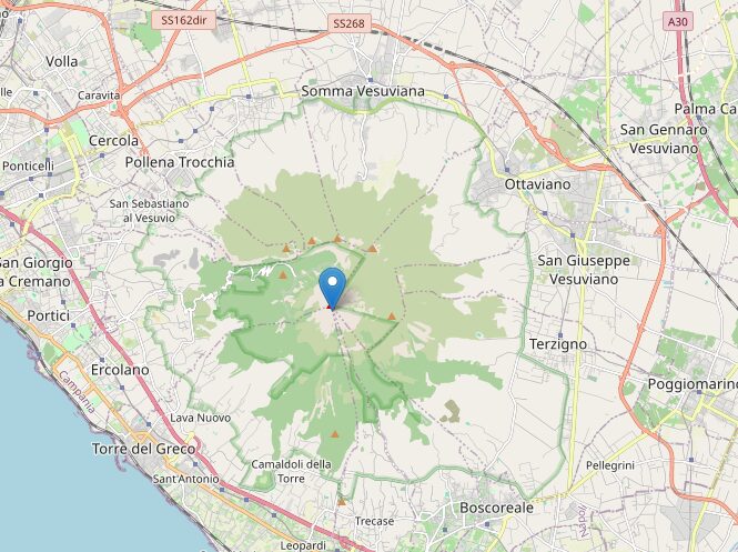 terremoto vesuvio oggi