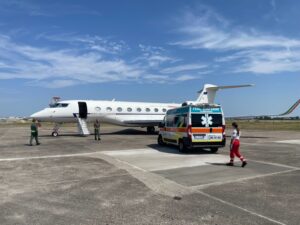 trasporto sanitario aeronautica militare