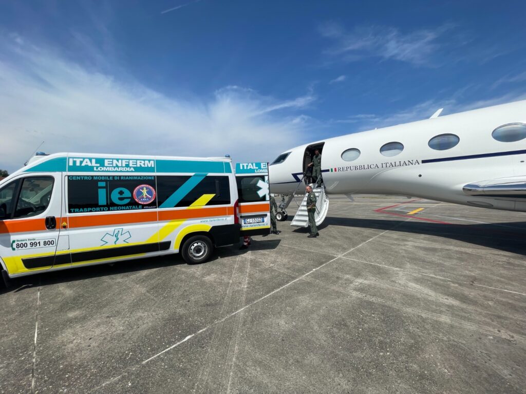 trasporto sanitario aeronautica militare 2