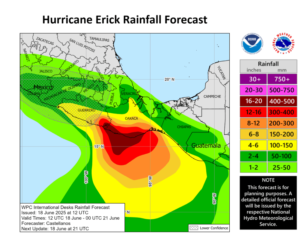 uragano erick