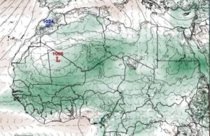 Acqua precipitabile Africa