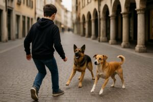 Adolescente cani