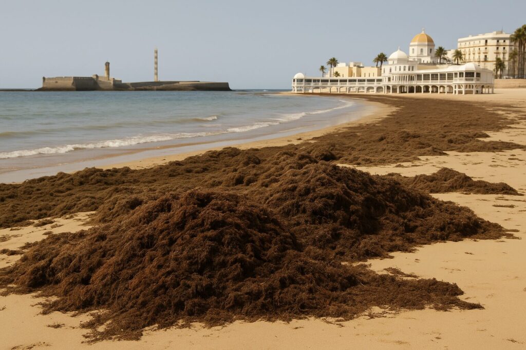 Alghe spiagge
