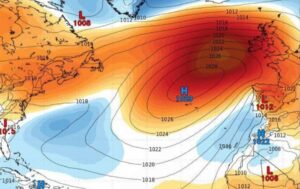 Anticiclone delle Azzorre agosto 2025