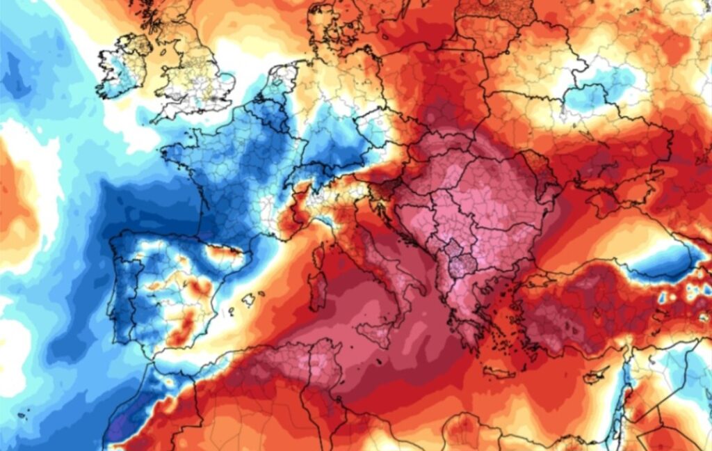 Caldo estremo Centro-Sud 21 luglio