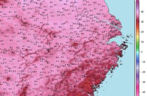 Caldo record Cina