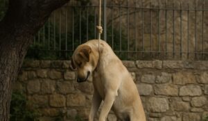 Cane impiccato