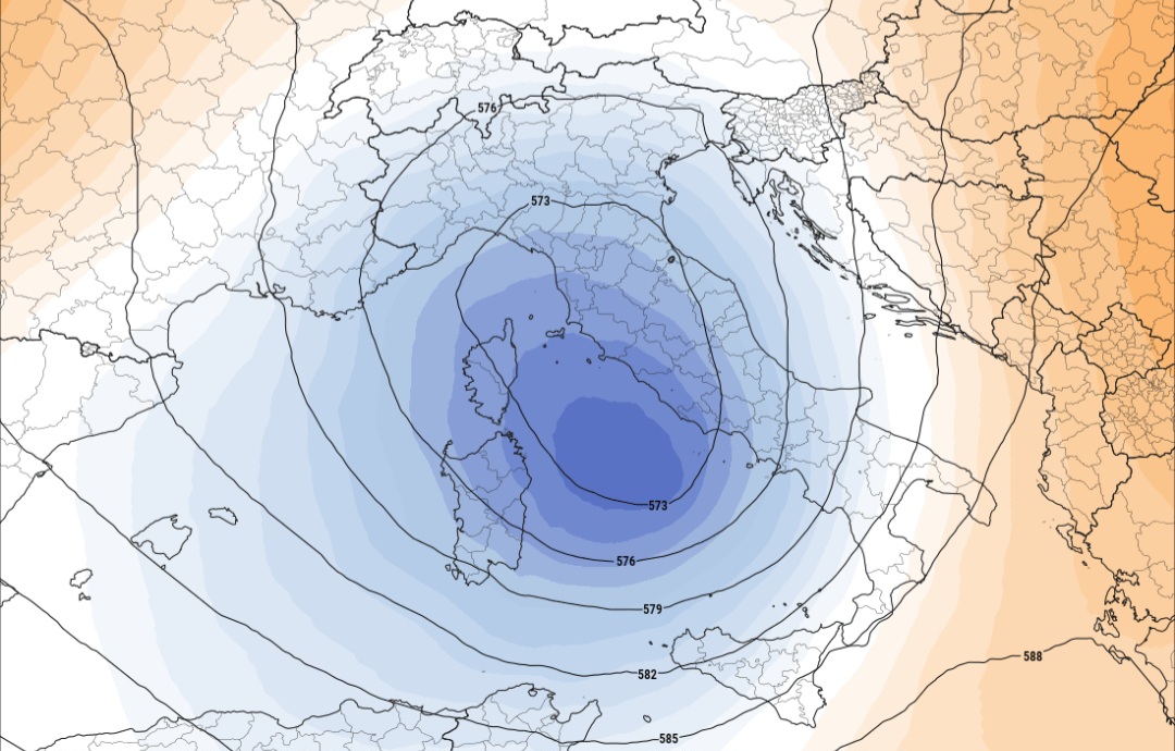 Ciclone 27 luglio 