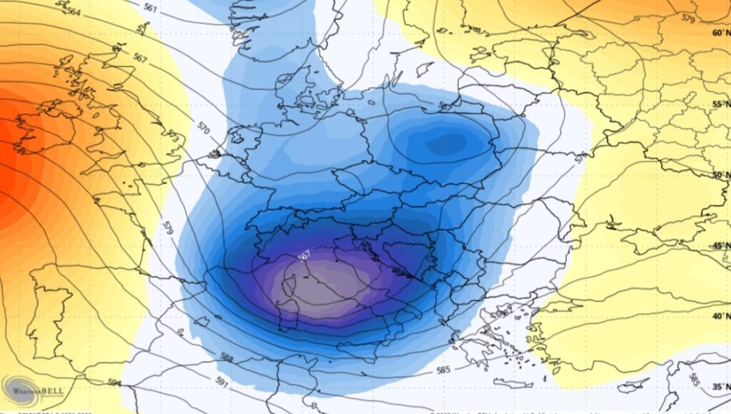 Ciclone Italia 28 luglio