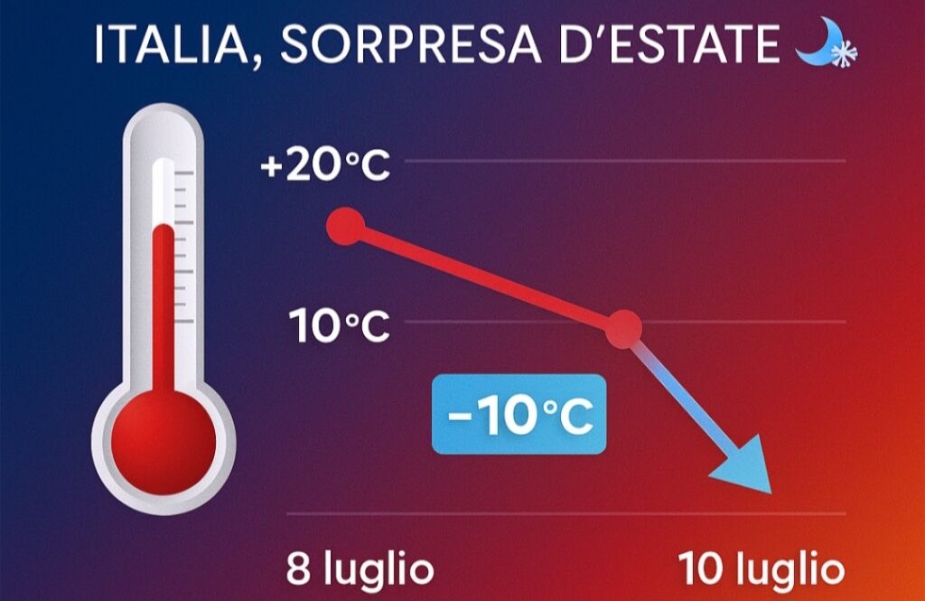 Crollo termico 8-10 luglio