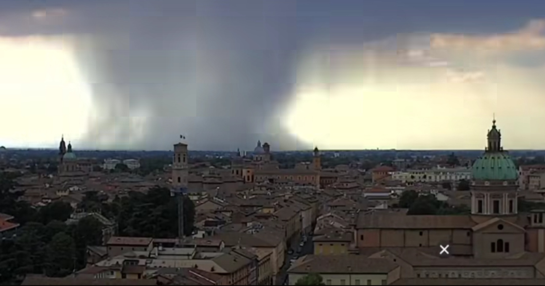 Downburst Reggio Emilia