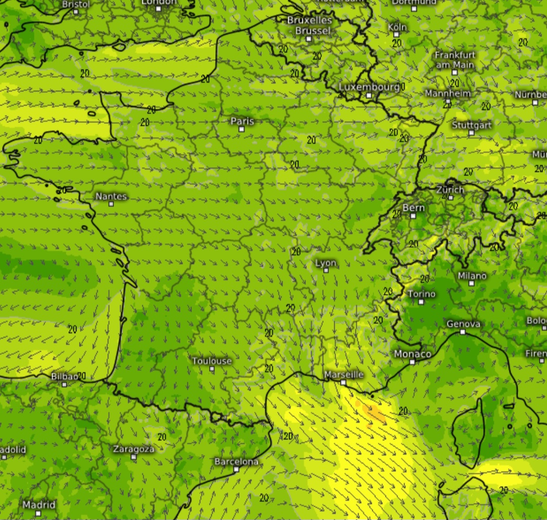 Foehn Francia