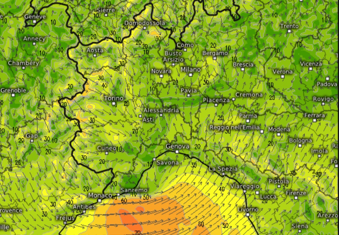 Foehn Piemonte 7-8 luglio