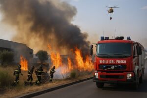 Incendi Catania