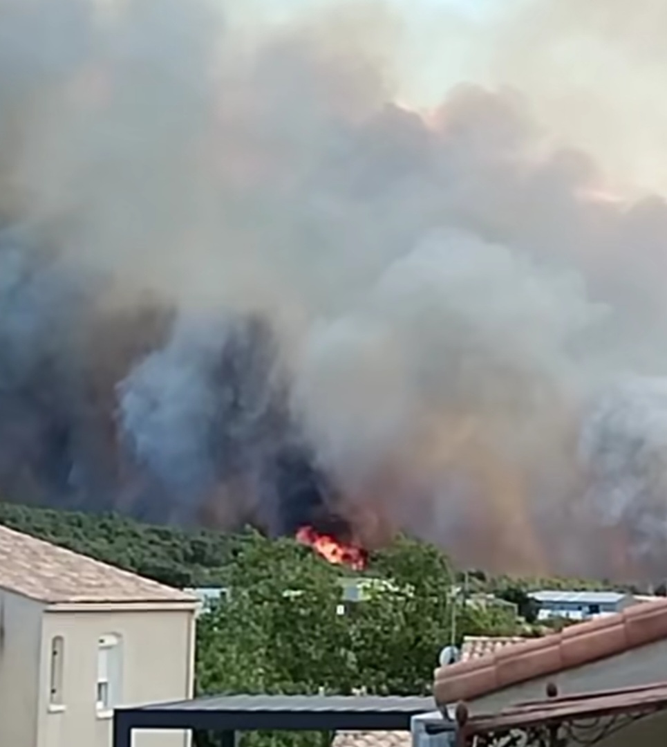 Incendi Francia 7 luglio