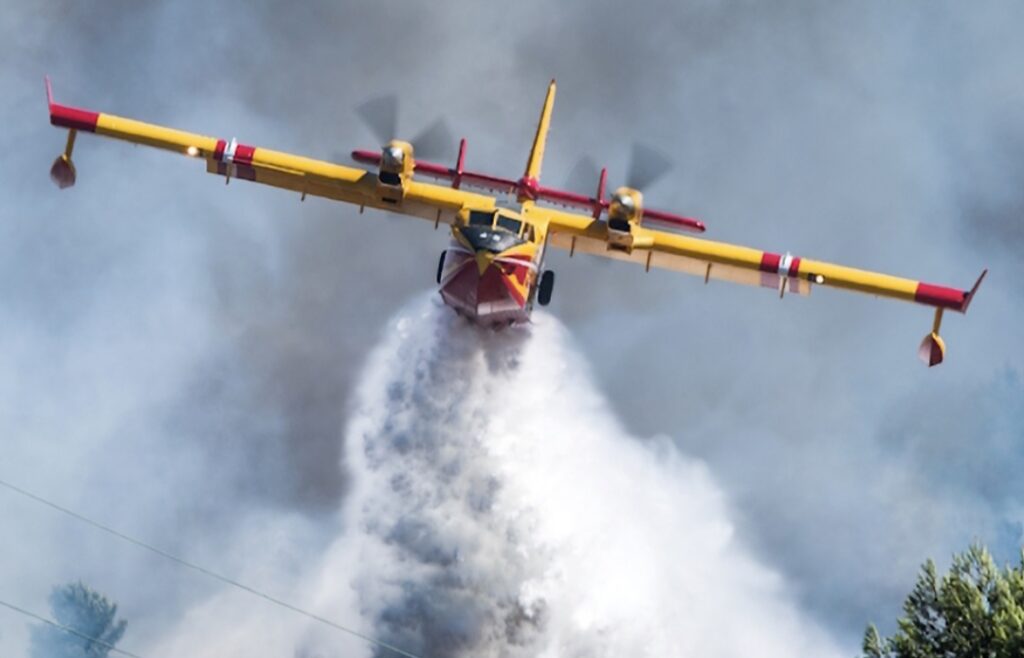 Incendi Francia canadair