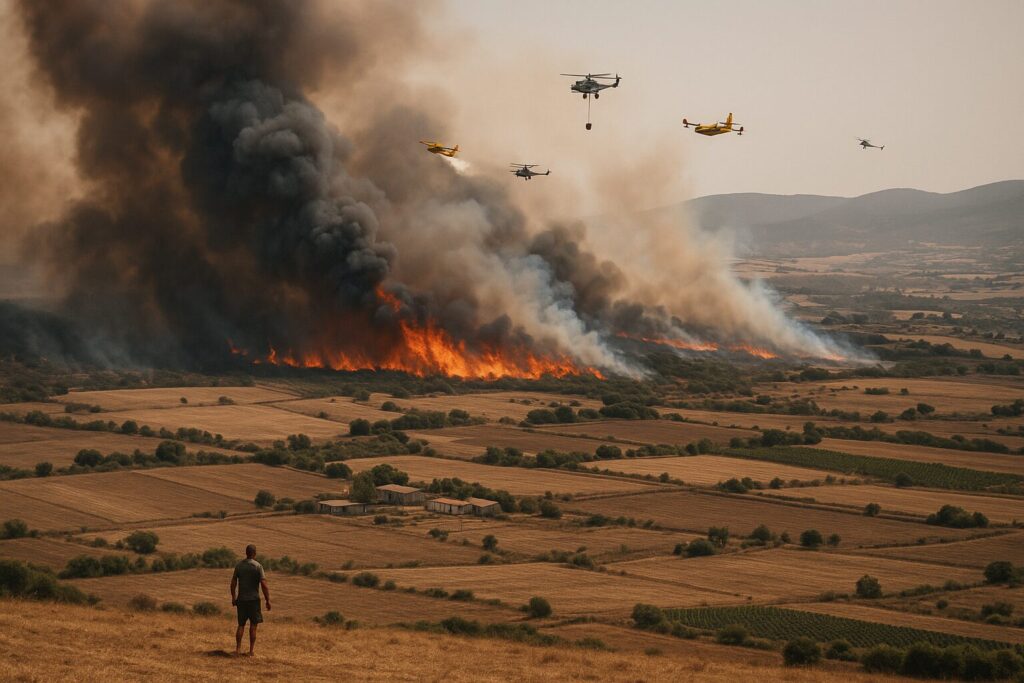 Incendi Sardegna