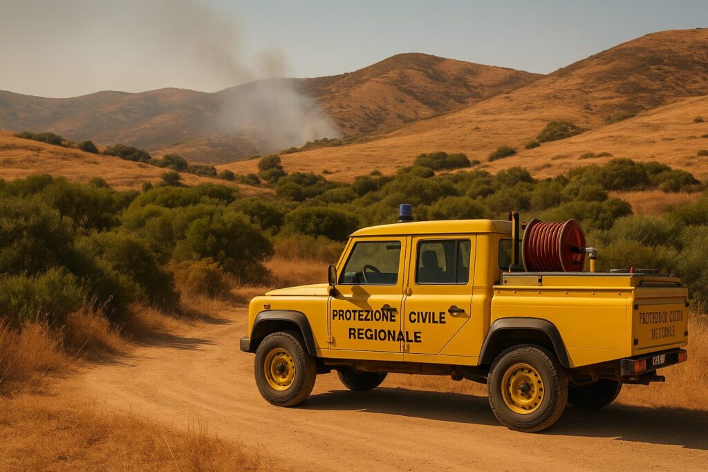 Incendi Sardegna