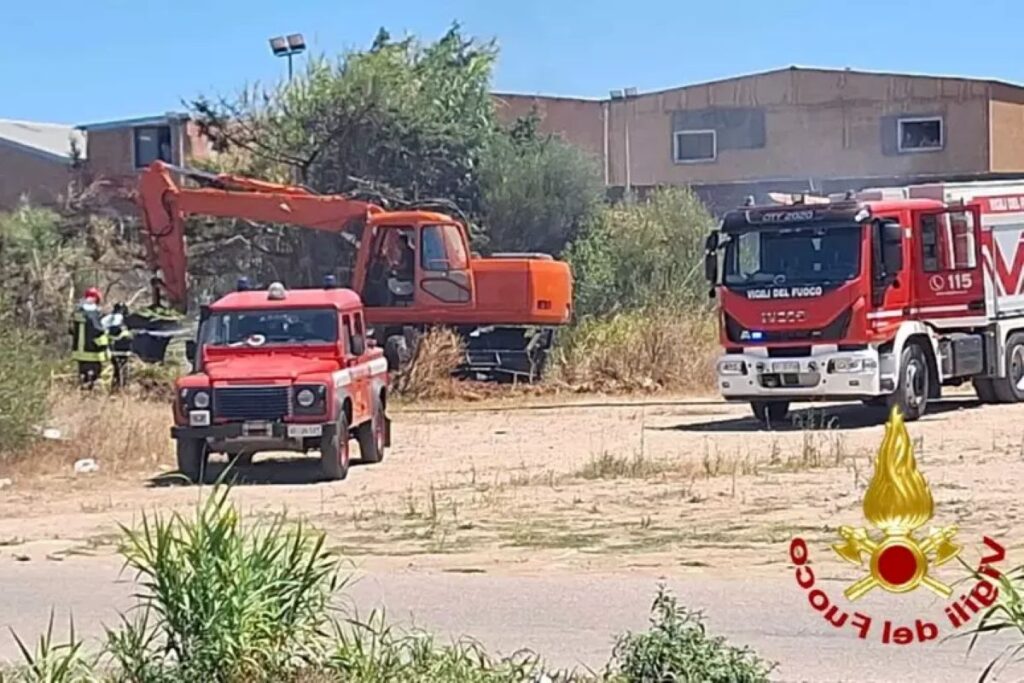 Incendio La Maddalena