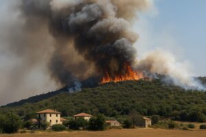 Incendio Roscigno