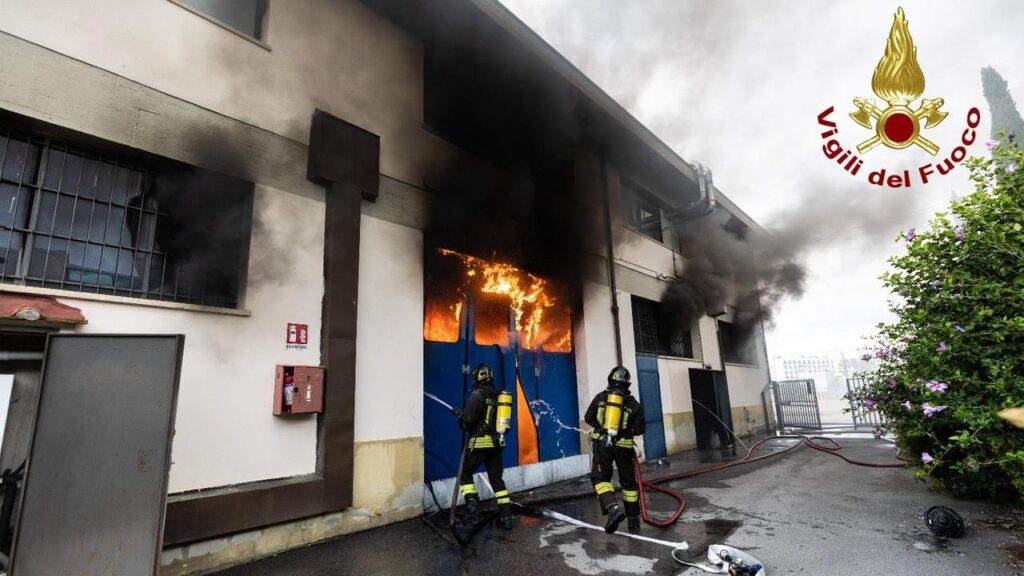 Incendio Scandicci