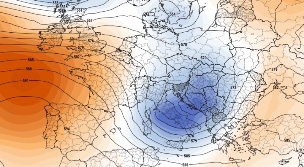 Irruzione fredda 26 luglio