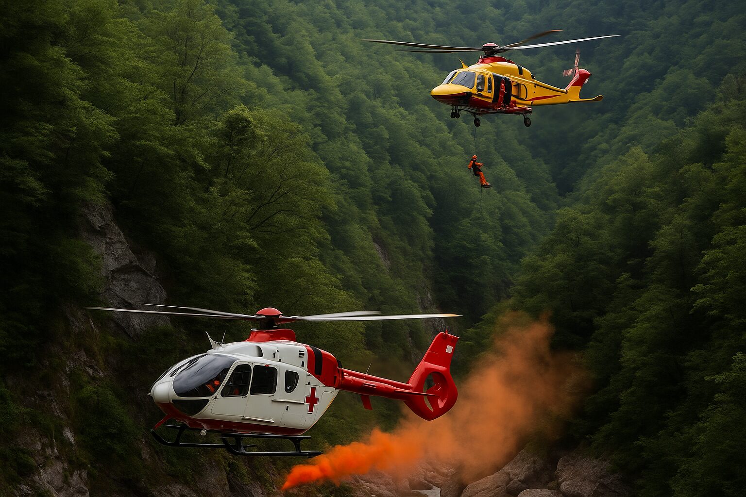 Escursionista colto da malore a Firenzuola: soccorso in zona impervia con elicotteri
