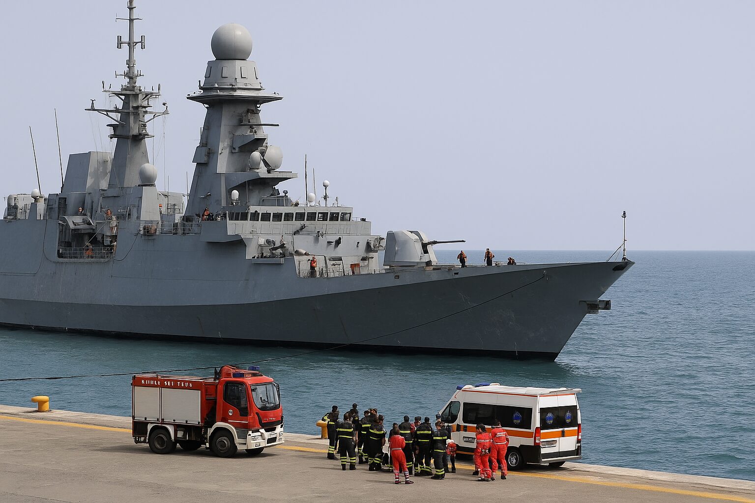Malore fatale a bordo della fregata Carabiniere: sottufficiale muore a 35 anni