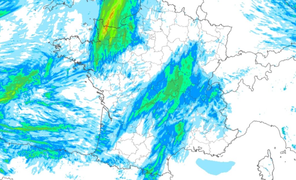 Maltempo Francia fine settimana