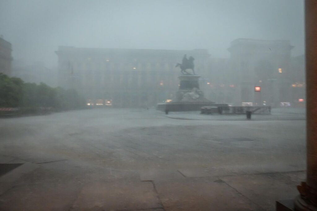 Maltempo Milano