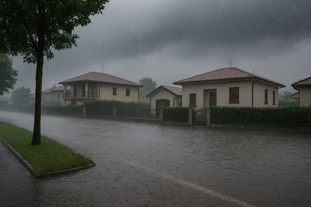 Maltempo Pavia