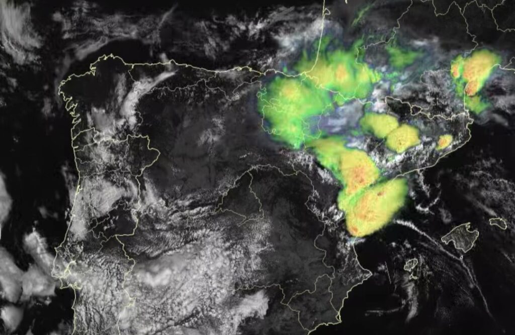 Maltempo Spagna 12 luglio