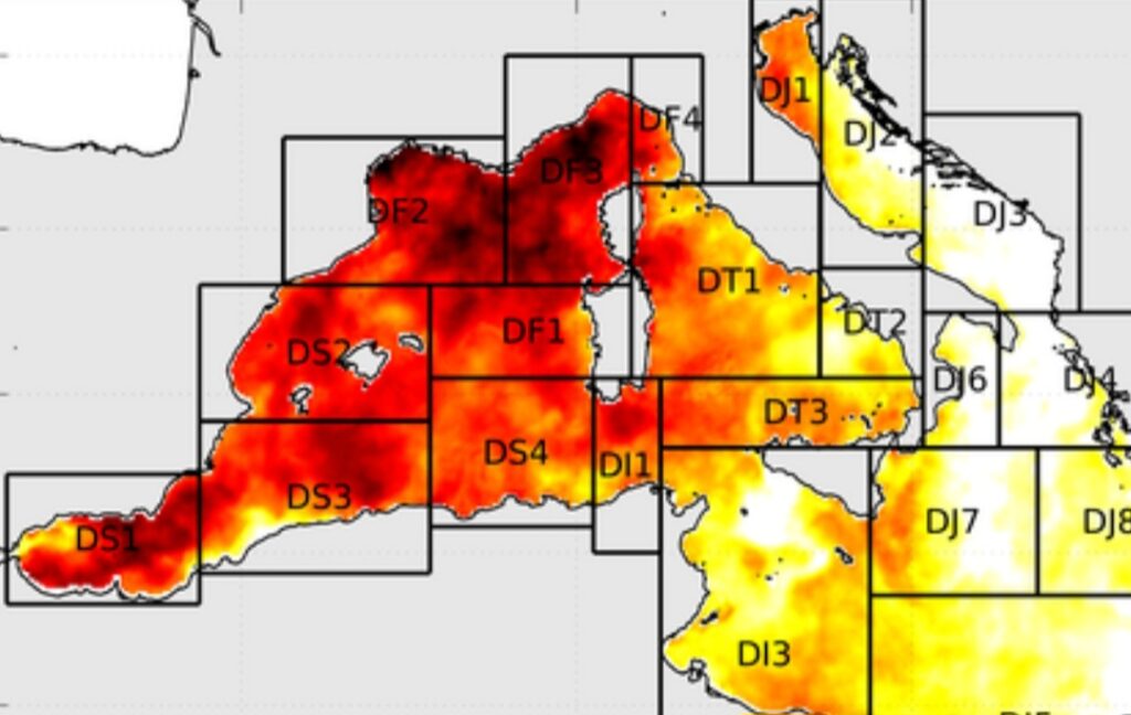 Ondate di calore marine 2 luglio
