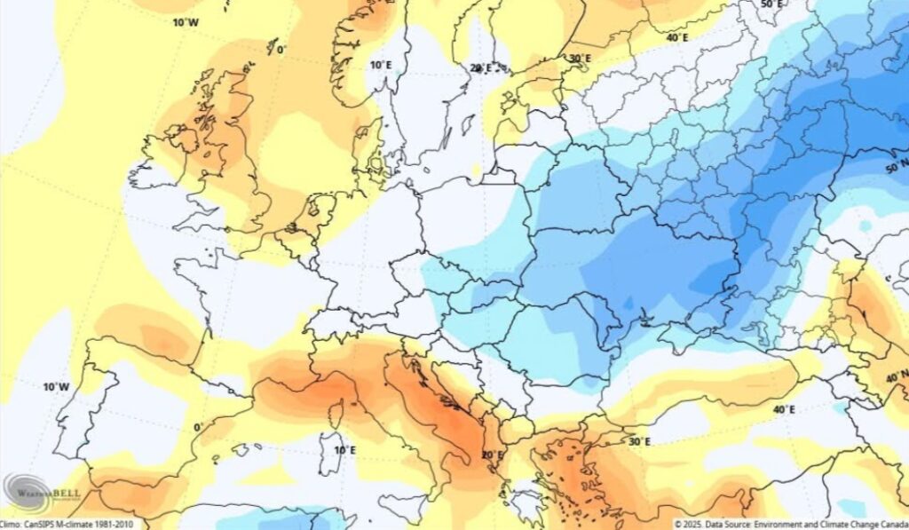 Proiezione inverno 2025-2026