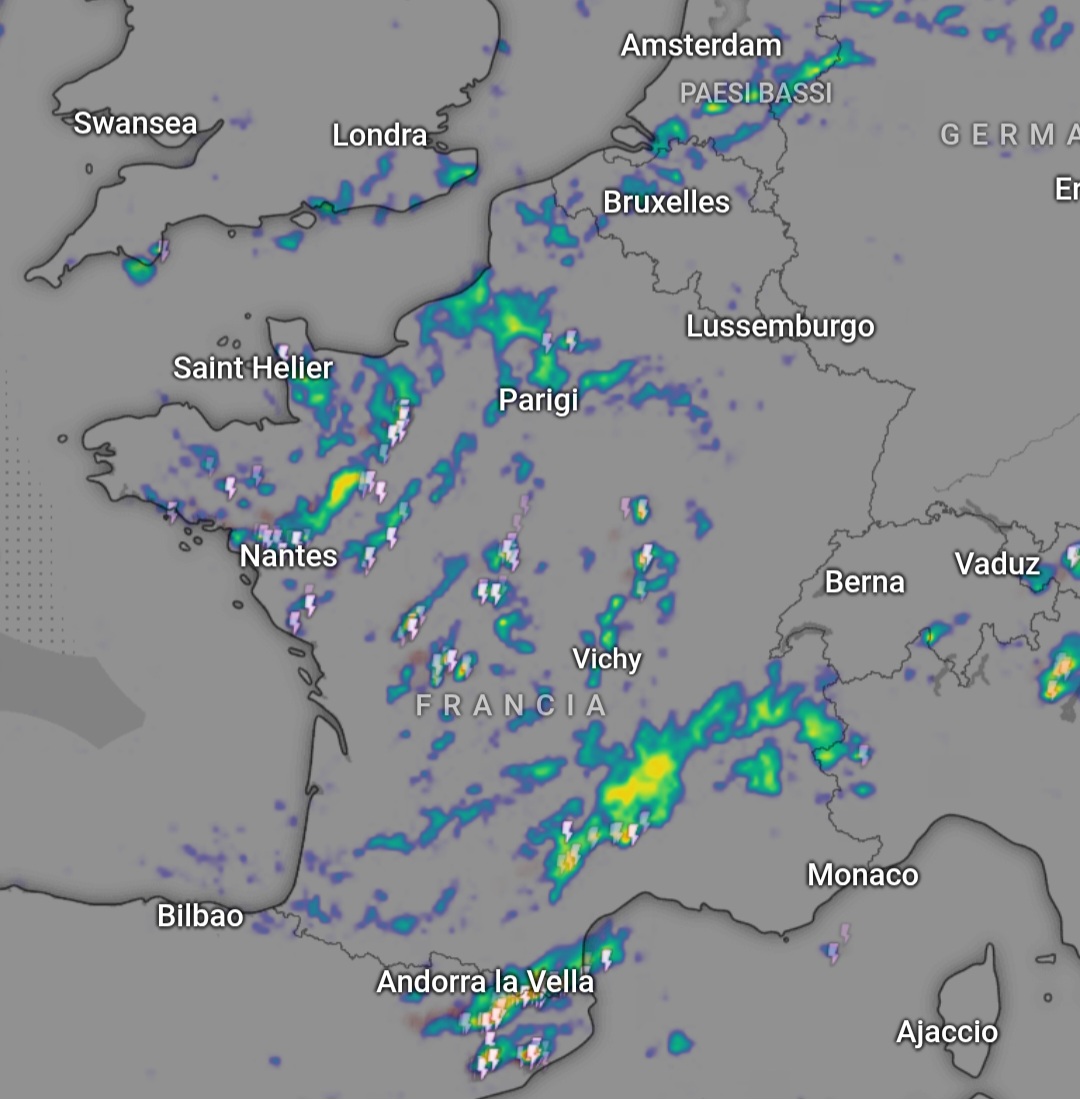 Radar Francia 23 luglio