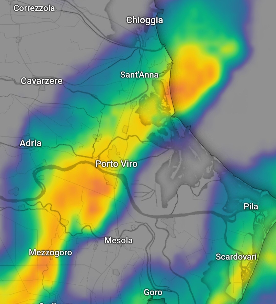 Radar meteo Rovigo